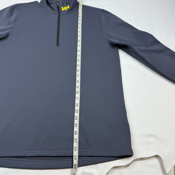 Helly Hansen Navy Blue Quarter-Zip Sweatshirt - Picture 7 of 7